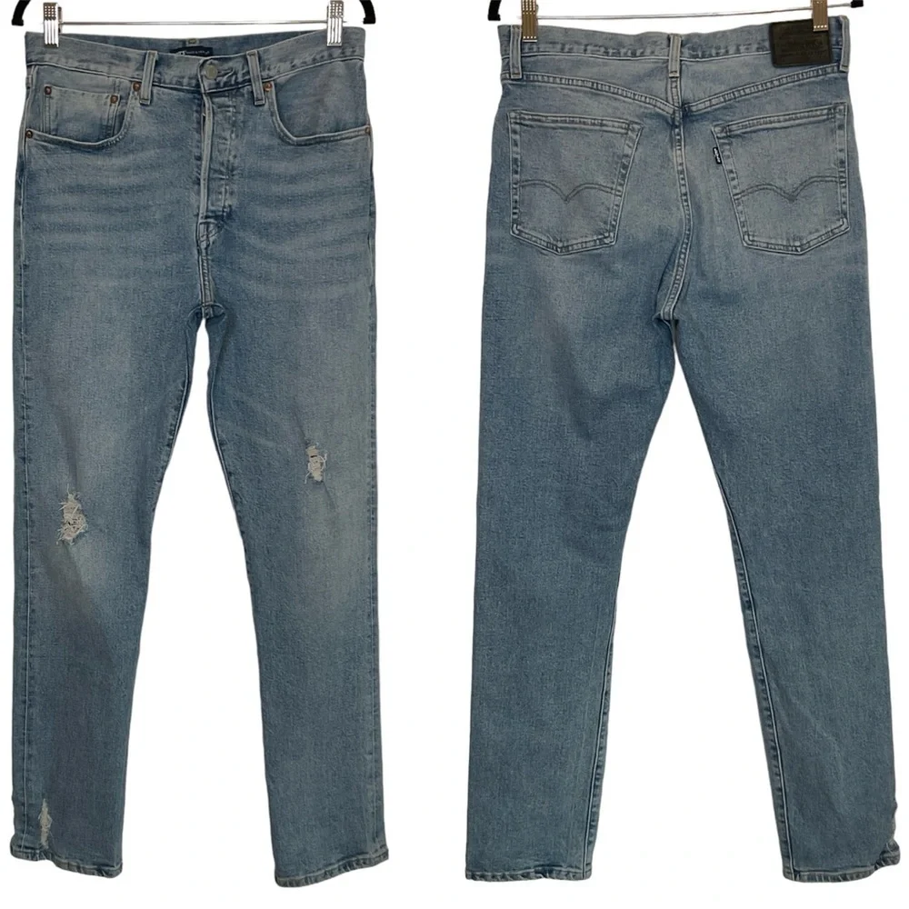 Levi's 501 Original Made & Crafted High Rise Button Fly Jeans Size 30/30 - Picture 1 of 17
